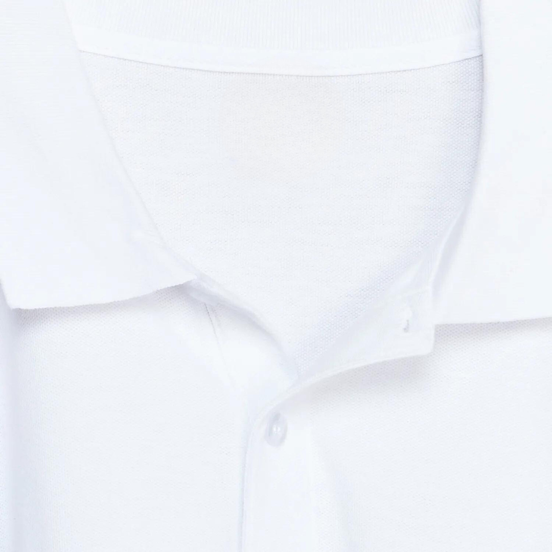 Polera Hombre Manga Larga Cuello Piqué