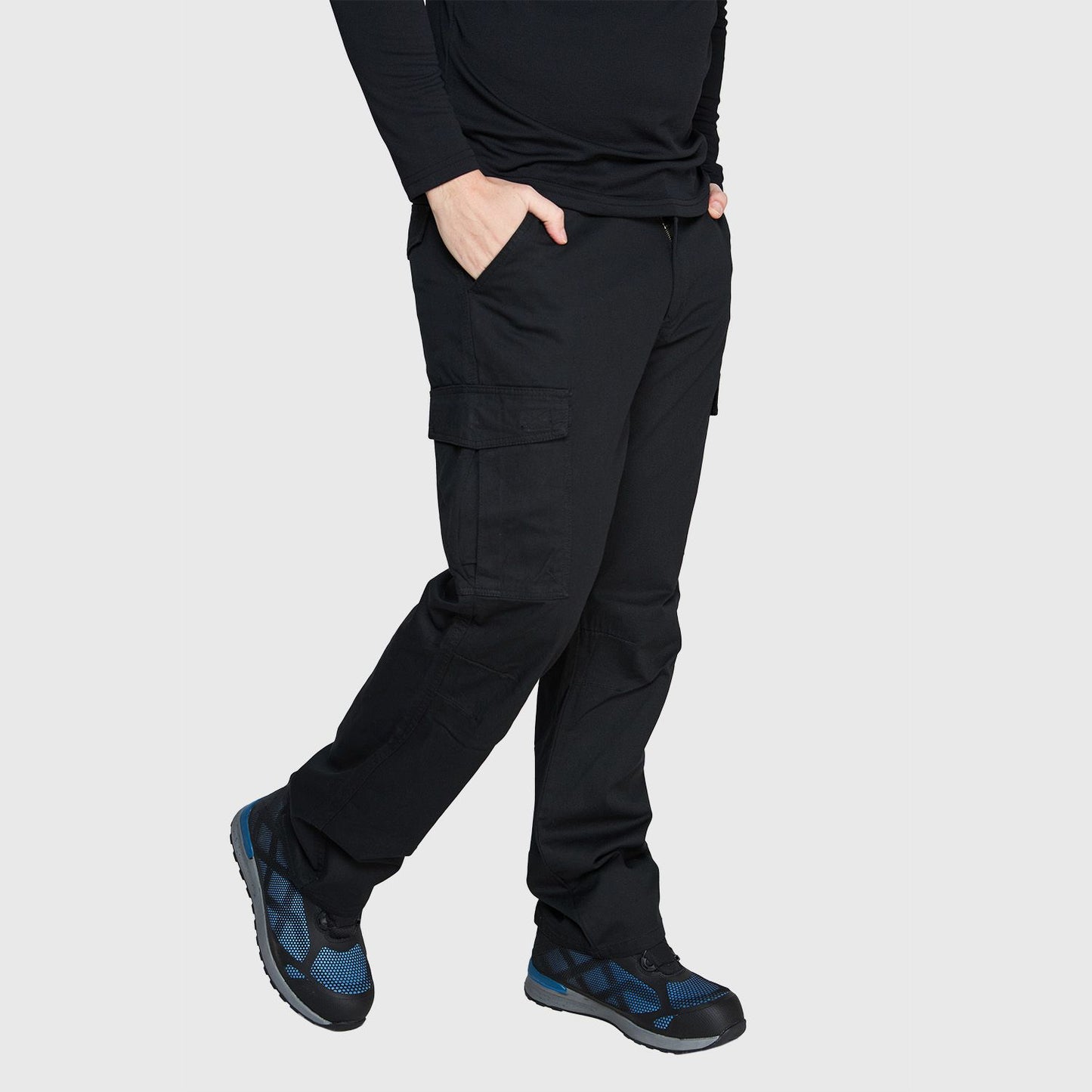 Pantalón Cargo Gabardina 100% Algodón
