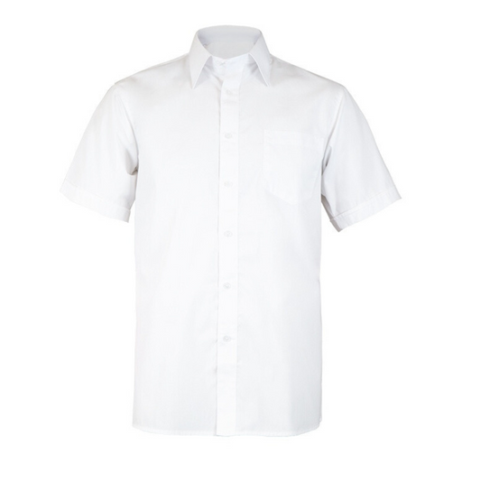 Camisa blanca manga corta