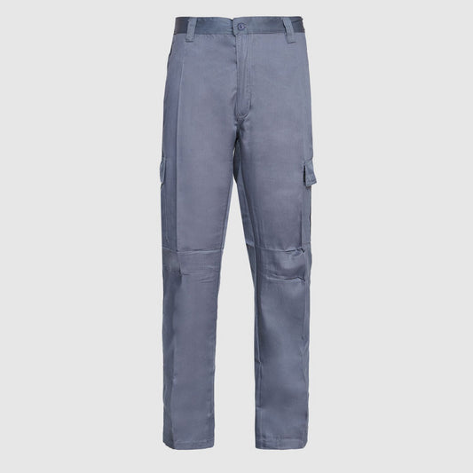 Pantalón Cargo Gabardina Cintura Elasticada