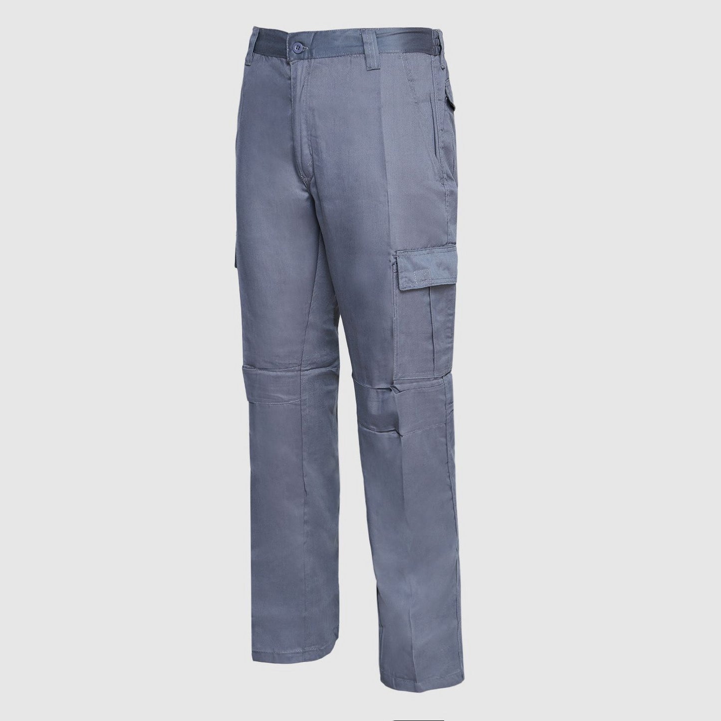 Pantalón Cargo Gabardina Cintura Elasticada